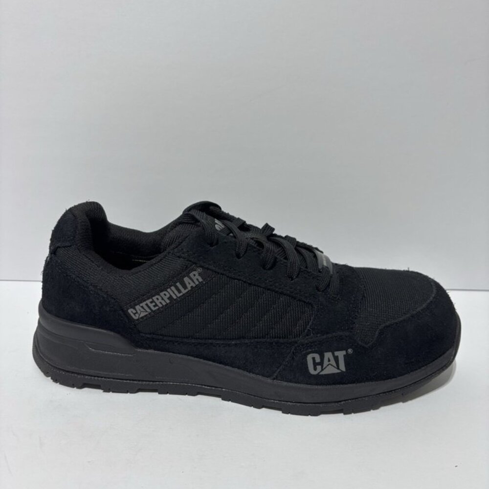 Caterpillar Women’s Venward Black Composite Toe Sneakers, Size 9 M